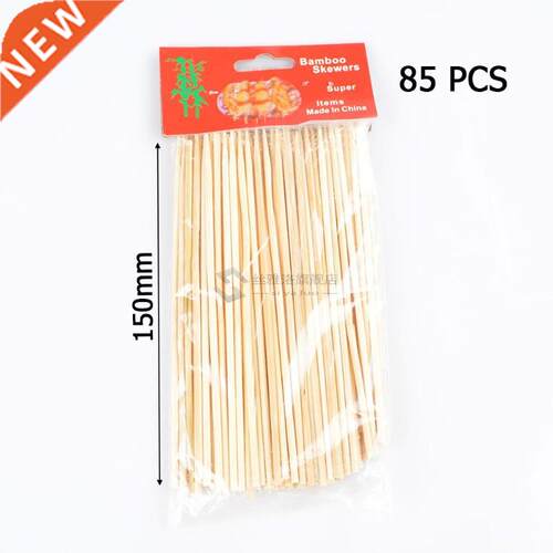 Bamboo Skewers Wooden BBQ Kebab Fruit Chocolate Fountain Pa