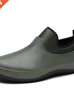 Men Slip On Resistant Oil-proof Kitchen Shoes Chef Multifunc