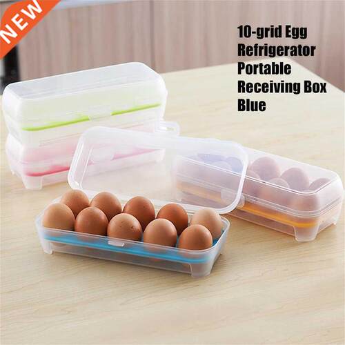 Portable Refrigerator Fresh Box 10 Cells Egg Storage