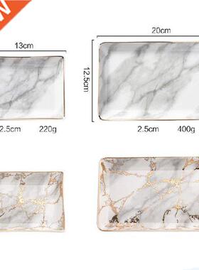 Nordic Home Accessorie Ins Popular Gold Inlay Decorate