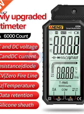Multimeter AC DC 620A Ultra-thinfull Screen Smart Dual-color
