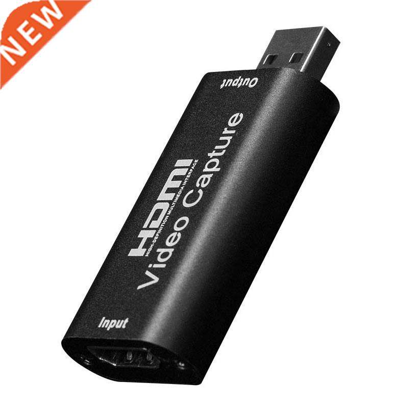 4K Video Capture Card with Cable HDMI to USB USB2.0 Audio Vi