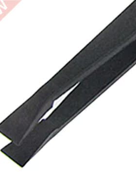 10x Manual Tool Black Flat Tip Antistatic Tweezers