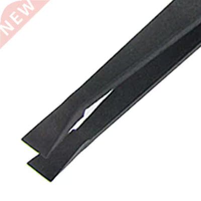 10x Manual Tool Black Flat Tip Antistatic Tweezers