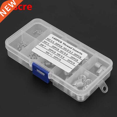 /set Stainless Steel Wire Screw Sleeve Thread Repair Insert