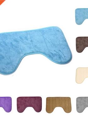 1pc Bath Mats 40*60cm Prevalent Cute U Shaped Soft Pats Anti