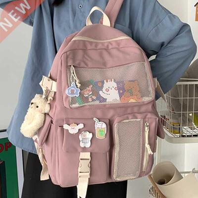 JOYPESSIE Kawaii Nylon Women Backpack Fashion Waterproof Ruc