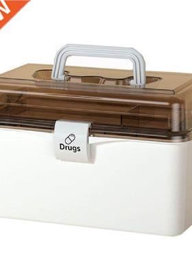 Plastic Medicine Organizer Large Capacity Medicial Chest