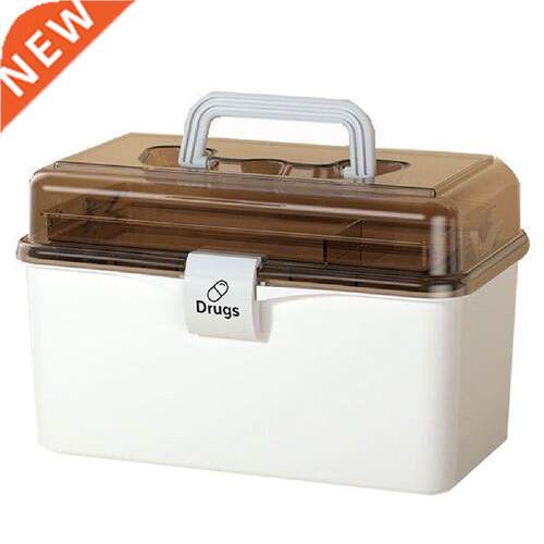 Plastic Medicine Organizer Large Capacity Medicial Chest