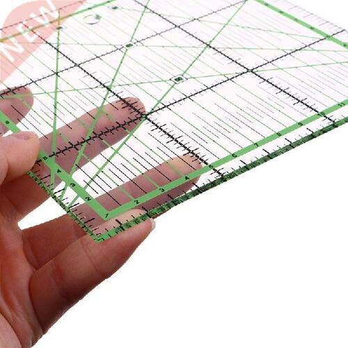 Hand Tool Patchwork Ruler Square Fan Shape Tailor