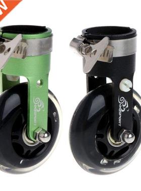Portable Folding Bike Auxiliary Roller Wheel Foldable Bicycl