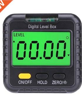 Mini Magnetic Digital Inclinometer Level Box Gauge Angle