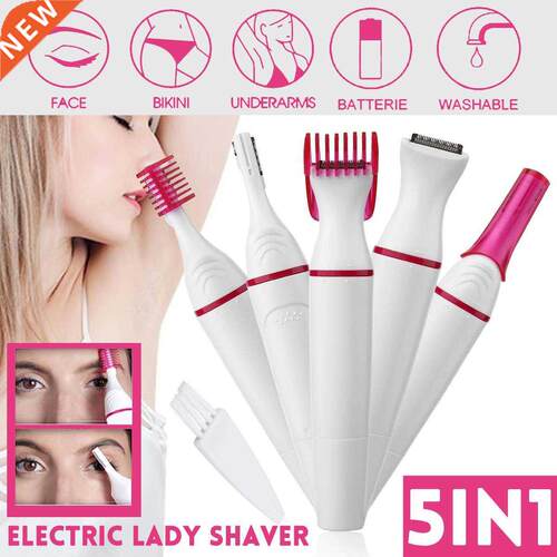5 in1 Multifunction Women Electric Shaver Wool Device Lady