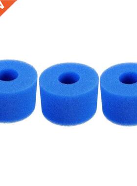 3PCS for Intex Pure Spa Reusable/Washable Foam Hot Tub Filte