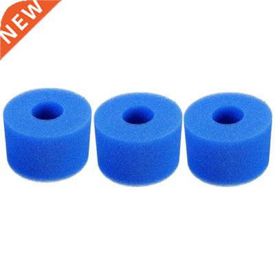 3PCS for Intex Pure Spa Reusable/Washable Foam Hot Tub Filte