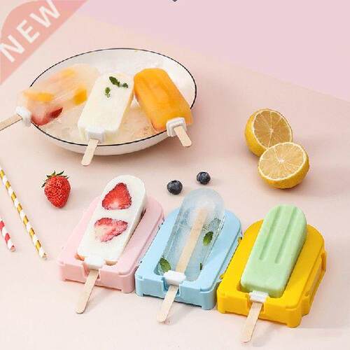 Reusable Popsicle Making Mold Durable Plastic Ice Cream