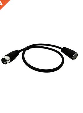 MIDI Extension Cable,MIDI 5-Pin DIN Male to Female Audio MID