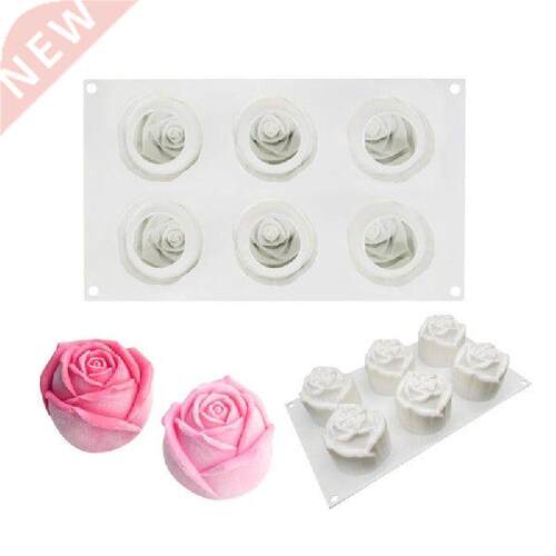 Silicone Mold Cake Rose Flowers Shape D Mould Wedding