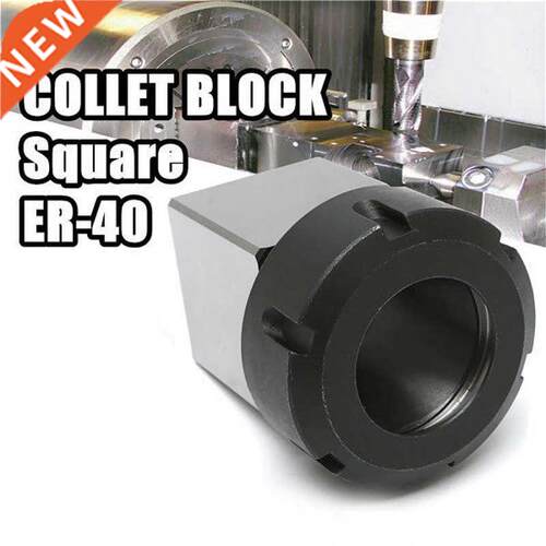 Square ER40 Collet Chuck Block Holder 3900-5125 适用于 CNC L