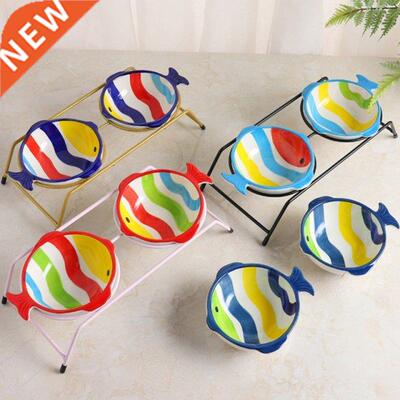 Pet Bowl and Raised Food and Water Bowls Feeder Table Elev