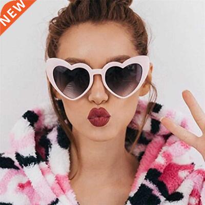 Love Heart Sunglasses Women Big Frame Personality Sunglass S