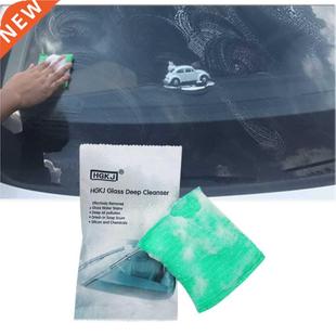 Car Glass Oil Film Scratch Removing Cleaning Washing Sponge