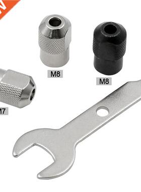 4Pcs M7/M8 Electric Grinder Grinding Chuck With Mini Wrench