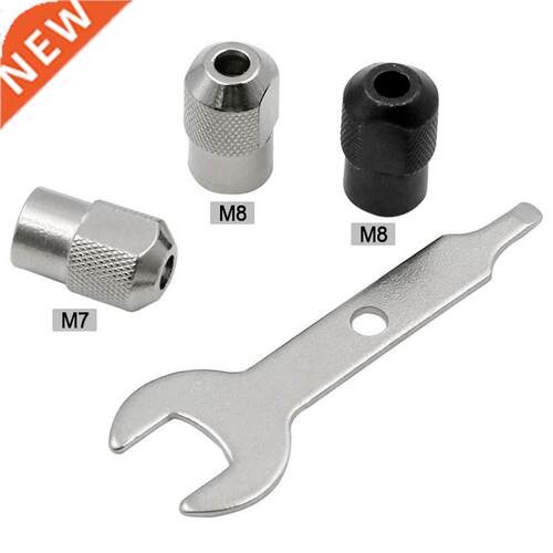 4Pcs M7/M8 Electric Grinder Grinding Chuck With Mini Wrench