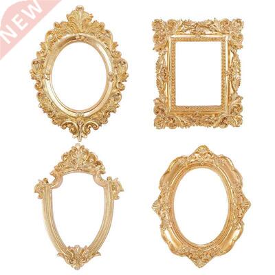 AT69 -4 Pcs Vintage Picture Frame Antique Photo Frame Wall