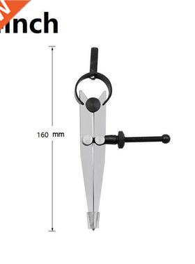 160/200mm Drafting Compass Carbon Steel Flat Leg Spring Scri