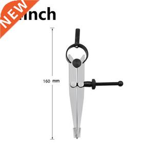 160/200mm Drafting Compass Carbon Steel Flat Leg Spring Scri