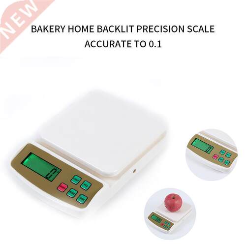 Portable 10Kg/1g Digital Kitchen Scales LCD Electronic Scale