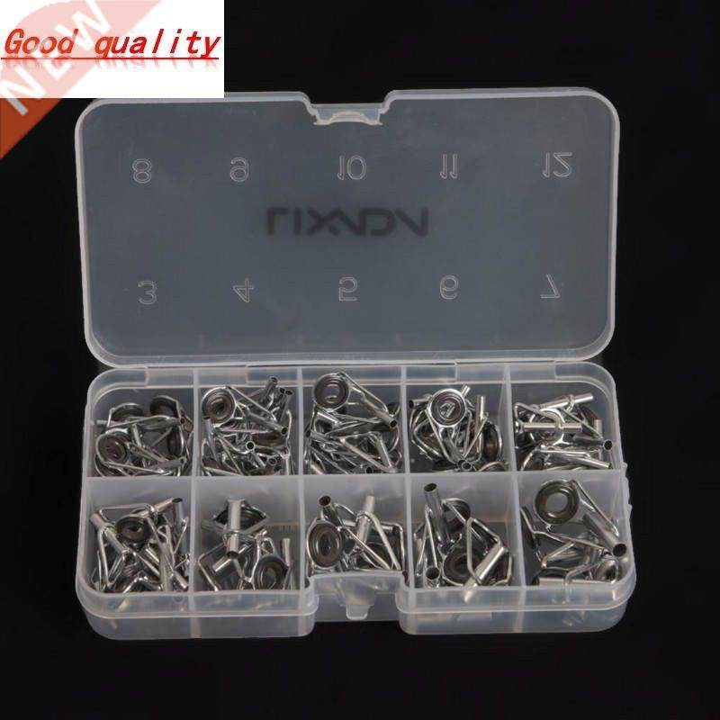 Quality 80Pcs Stainless Steel Sea Carp Fishing Rod Guide