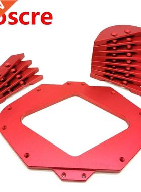 Woodworking Aluminium Alloy Fillet Gauge Arc Radius Quick-Ji