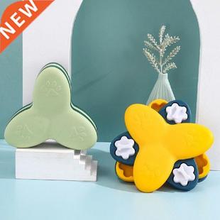 Dog Puzzle Toys Turntable Slow Feeder Bone Interactive Food