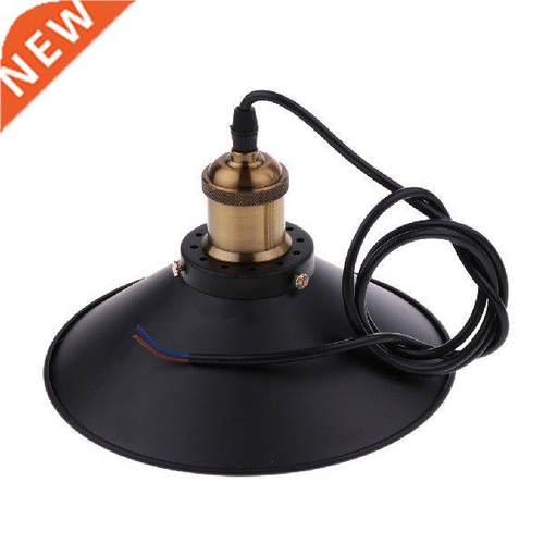 Industrial Black Metal Lampshade Vintage Retro Ceiling
