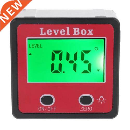 LCD Digital Inclinometer Spirit Level Protractor Angle Gauge