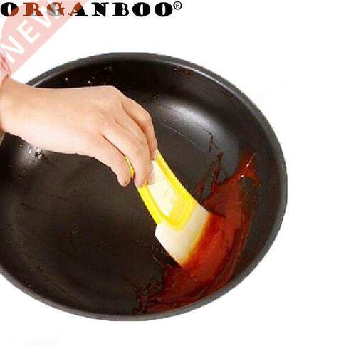 ORGANBOO 1PC Silicone Cleaning Brushes Kitchen Non-Stick