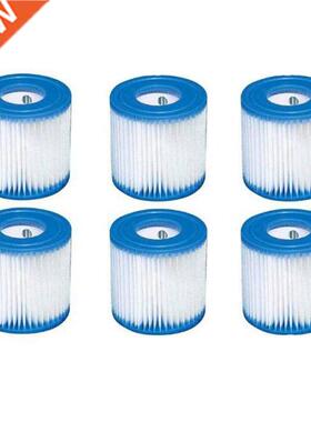 6 Pcs Swimming Pool Filter 300 Gallon Filter Cartridge,Swimm