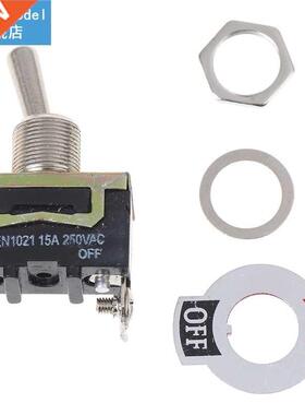 5pcs 15A 250V SPST 2Pin Heavy Duty Car Boat ON/OFF Rocker To