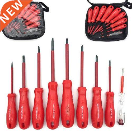 9pcs Insulated Screwdriver Set Magnetic High Voltage 1000V
