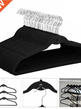 10/20pcs Non Slip Velvet Suit Clothes Hangers Wardrobe Home
