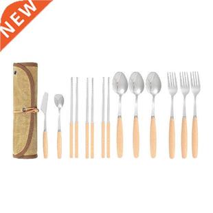 Portable Cutlery Bag Outdoor Camping Picnic Tableware