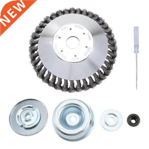 1 Set Lawn Mower Weeding Tray Wheel Brush Trimmer Head Wire