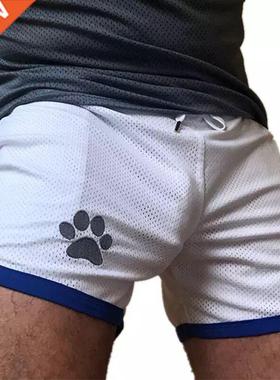 Men's quick drying fitness shorts sports pants jogging gymna