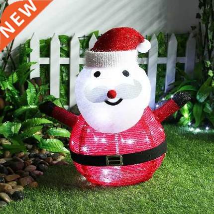 60cm Christmas LED Light Snowman Doll Model 40 LED Santa