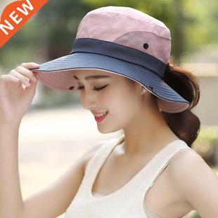 2021 Summer tal Hat for Women UV UPF Wde Brm Breathable S