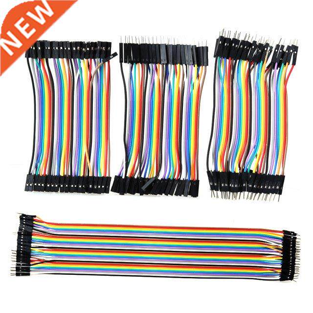 120Pcs/Lot 10cm 0cm Cor Ribbon Line Breadboard Dupont Cab