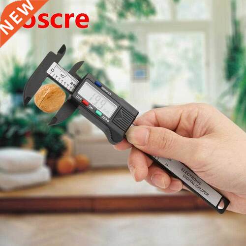 100mm 0.1mm Digital Micrometer Practical Plastic Electronic
