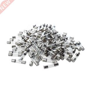 100 Pcs Fast Blow 5mm x 20mm Glass Tube Fuses 250V 5A Amp
